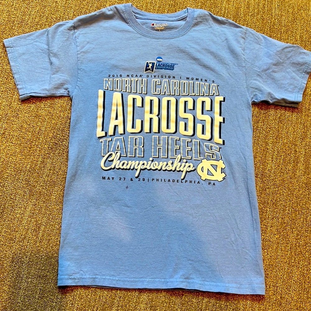 UNC lacrosse Championship T-Shirt -